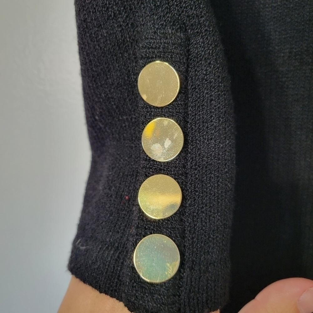 Vintage Don Sayres for Wellmore Saks Fifth Avenue Wool Blend Fitted Dress size 8 - Picture 3 of 12